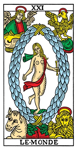 Karta Świat - Tarot marsylski