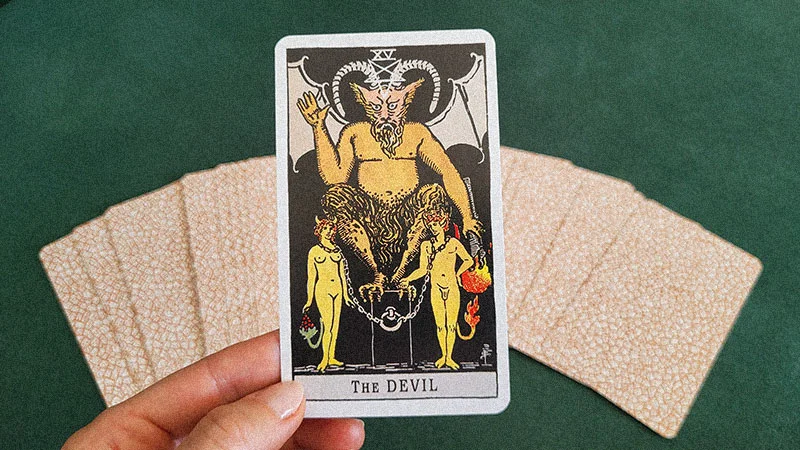 Diabeł - Arkana Wielkie - Tarot