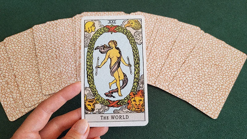 Świat - Arkana Wielkie - Tarot